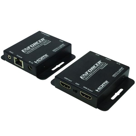 Seco-Larm HDMI over single Cat5e/6. Extends range up to 164ft (50m) over Cat6. Connect HDMI equipme SLM-MVE-AH1E1-01NQ